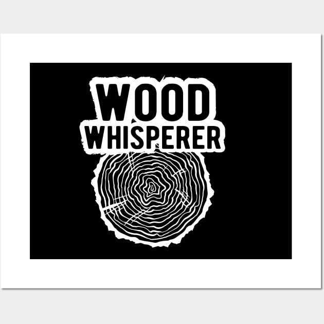 Wood Whisperer - Lumberjack Wall Art by KC Happy Shop